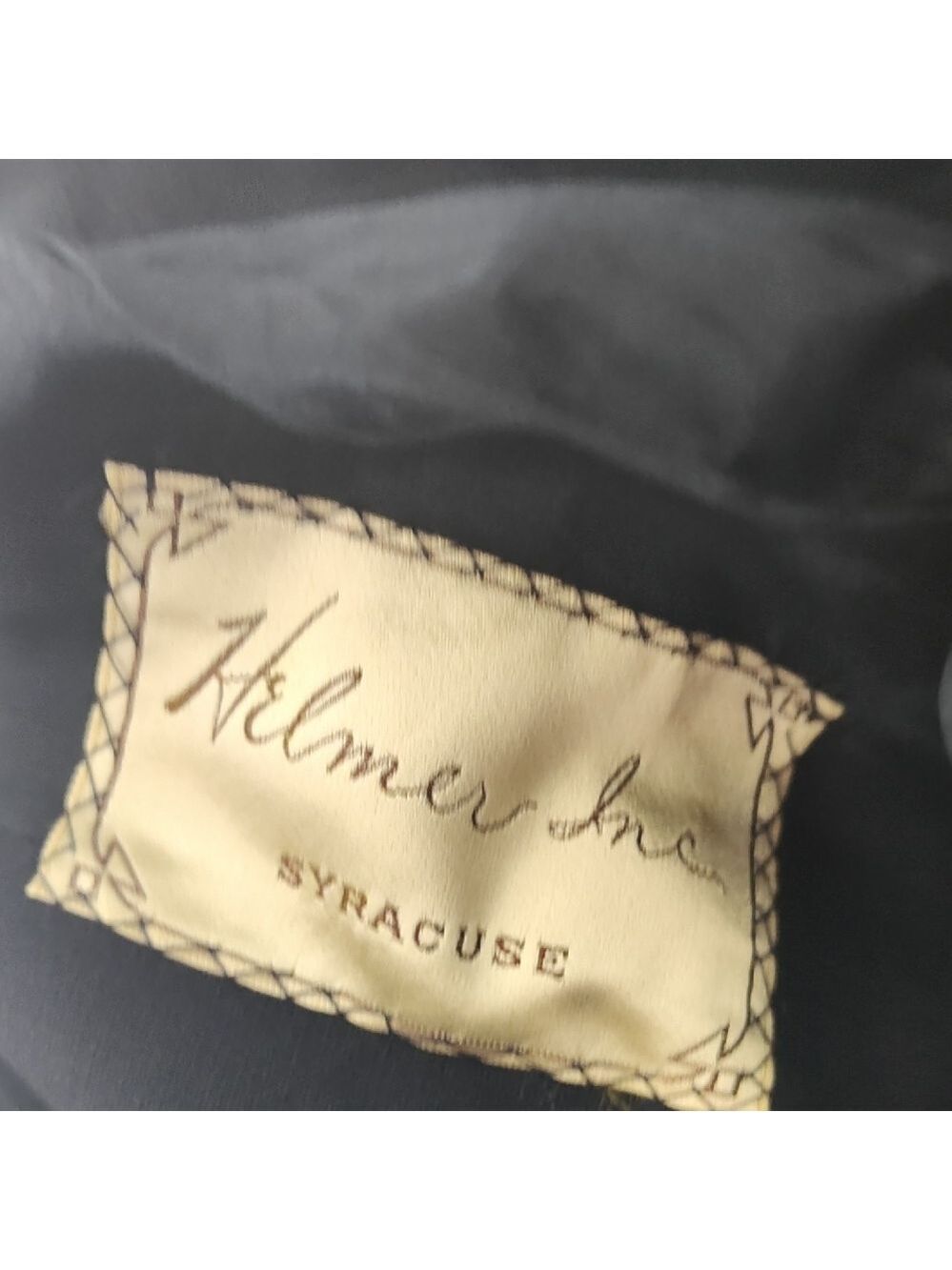 Classic Navy Blazer with Rounded Collar K - Picture 4 of 5